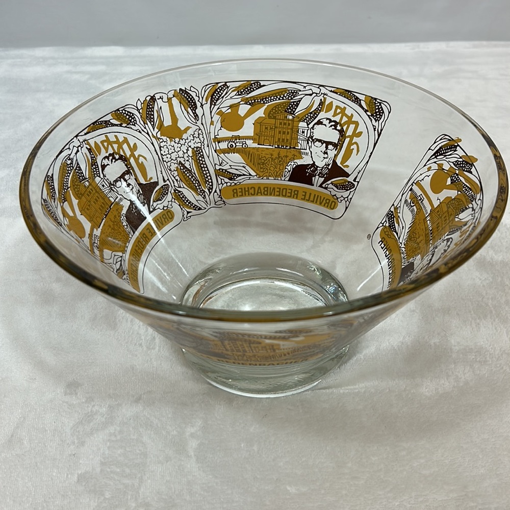 Vintage MCM Orville Redenbacher Popcorn Bowl